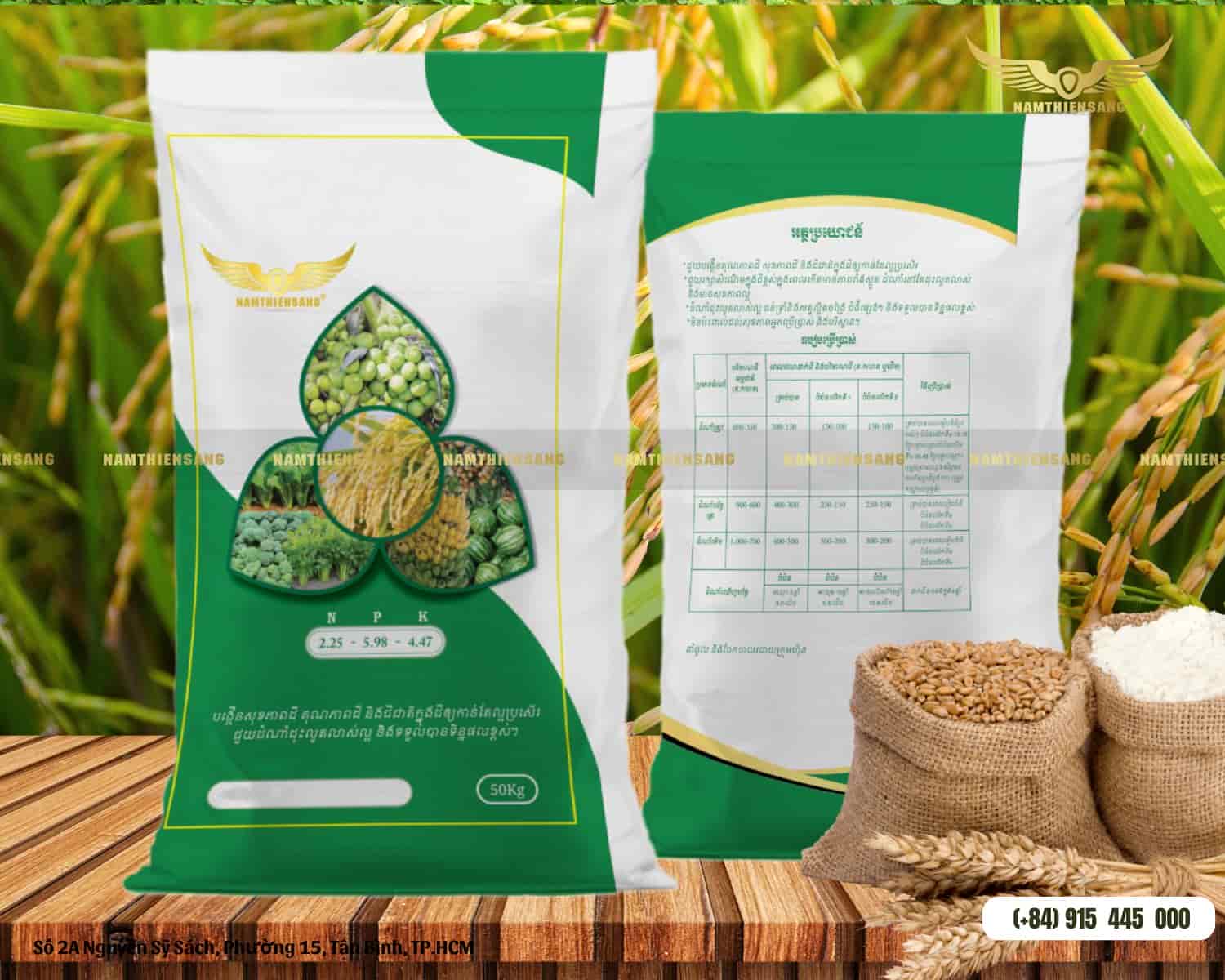 Công dụng của bao bì đựng lúa giống